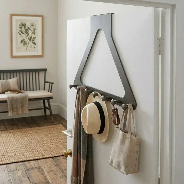 Le porte-manteau sur porte est-il une bonne alternative sans perçage ? Image