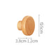 Porte-Manteau Bois Design Rond 5cm