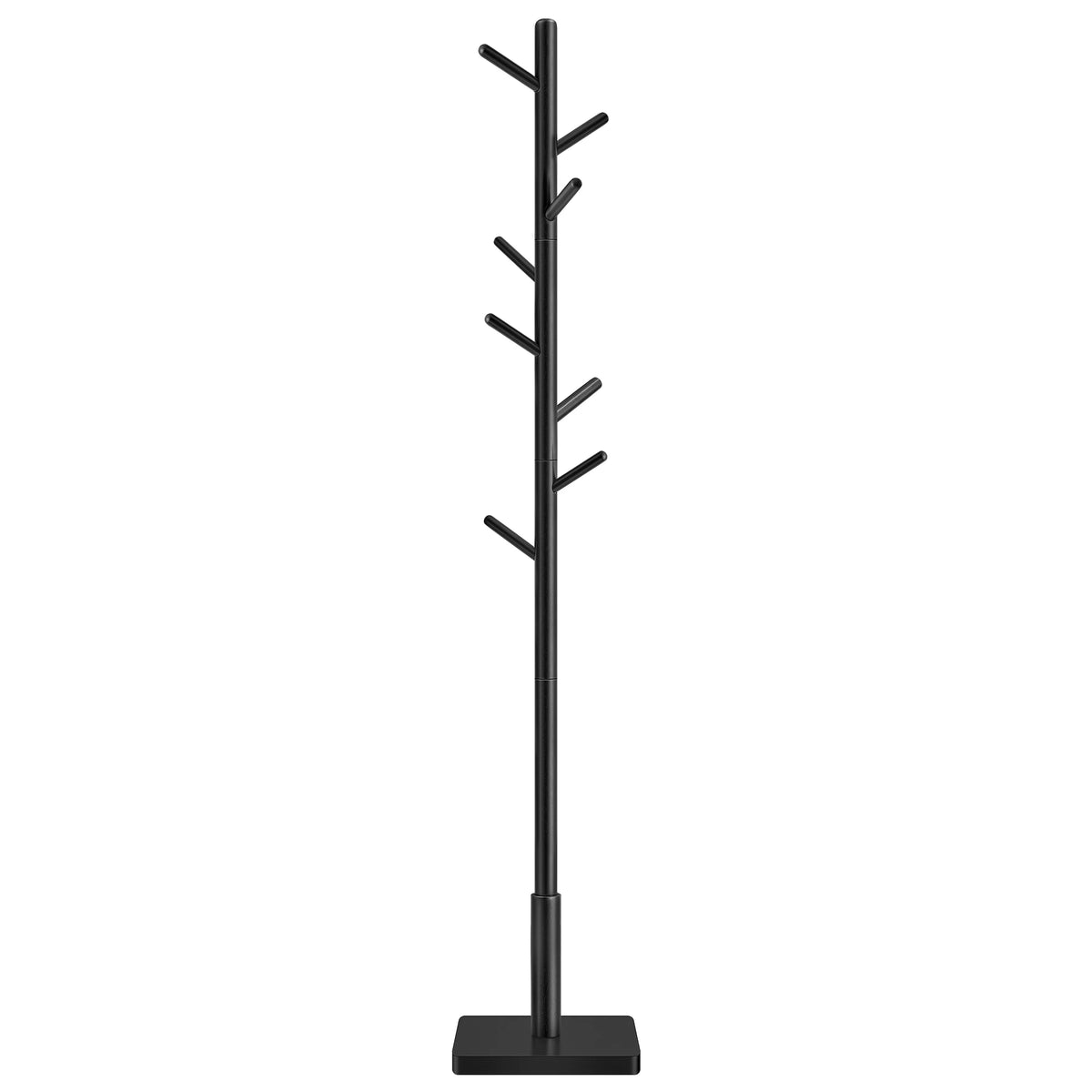 Porte-Manteau Bois Noir sur fond Blanc