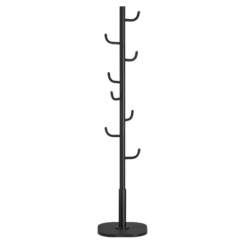 Porte-Manteau Cactus Noir sur fond Blanc