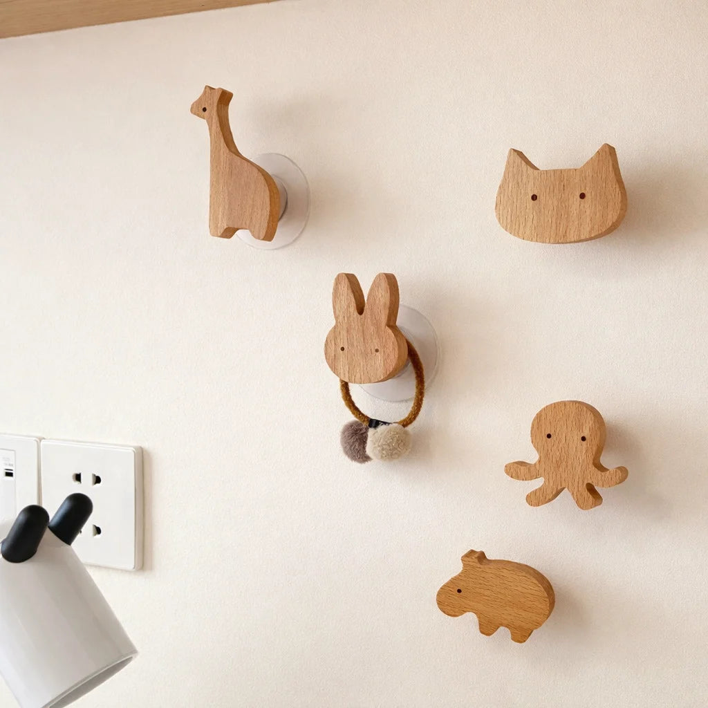 Porte-Manteau Enfant Animaux