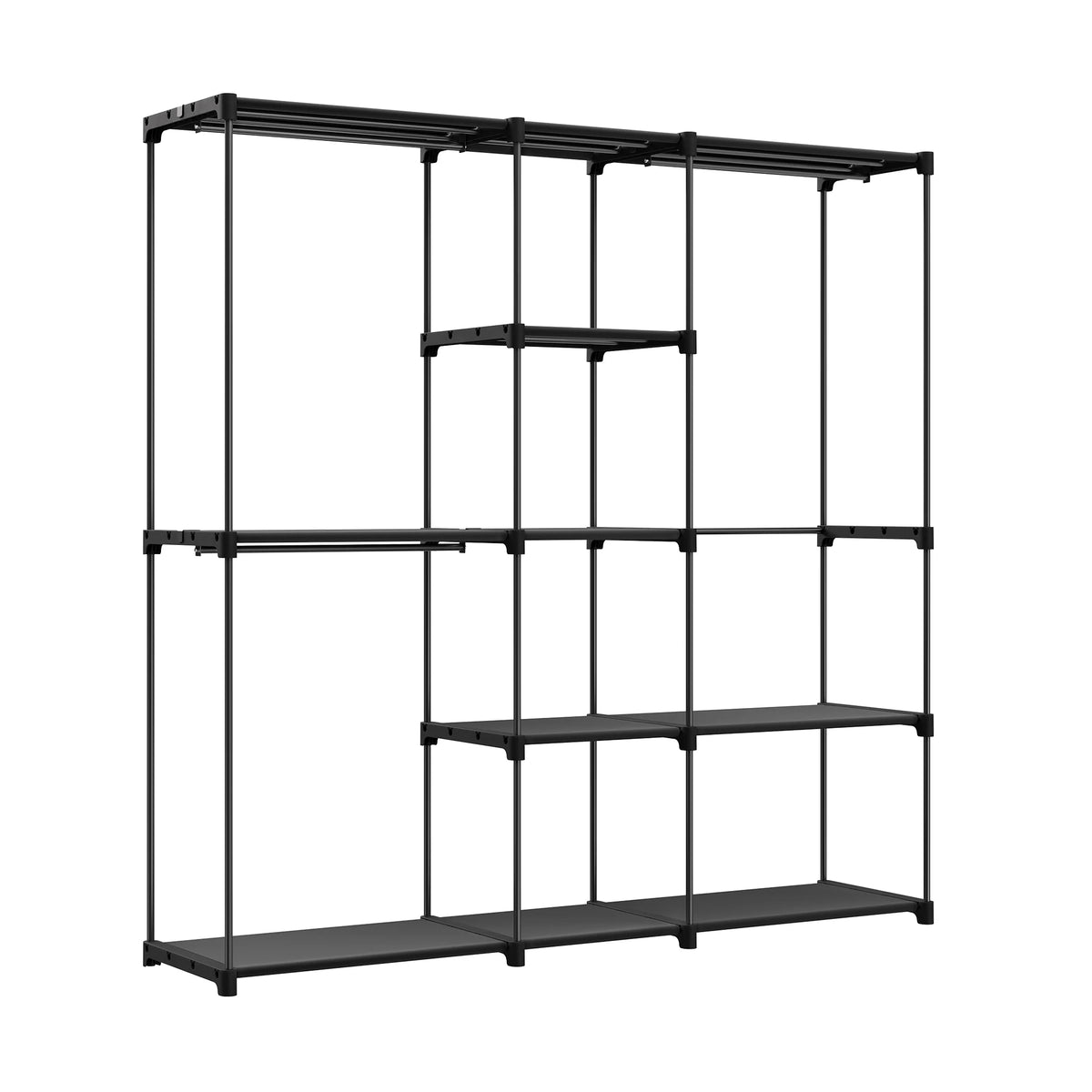  Porte-Manteau Meuble Armoire Noir