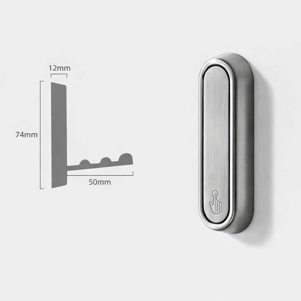 Porte-Manteau_Mural_Design_a_l_unite_Argent_Arrondi