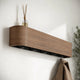 Porte-Manteau Mural Design en Bois Fonce