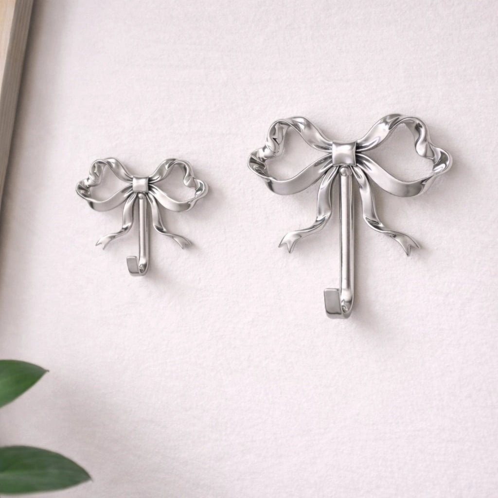 Porte-Manteau Mural Enfant Fille Argent