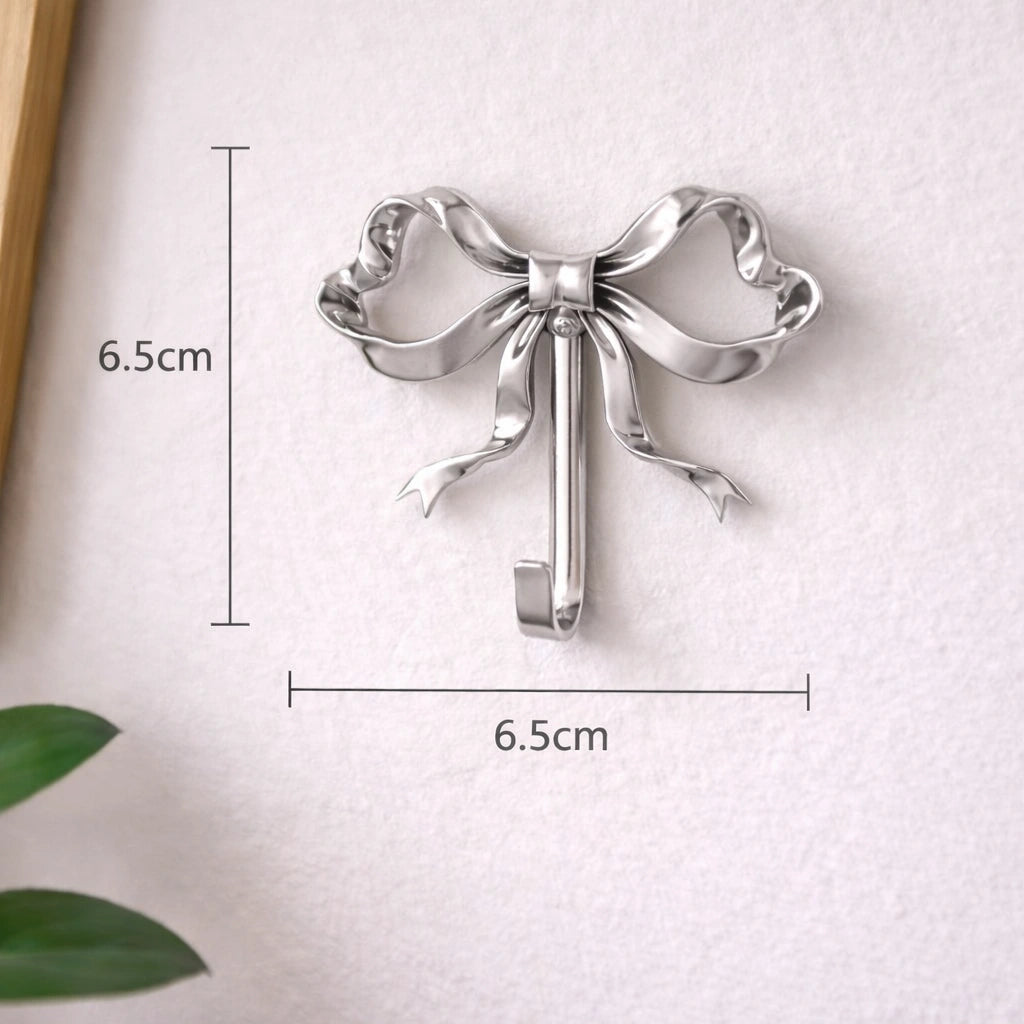 Porte-Manteau Mural Enfant Fille Argent (6.5cm)