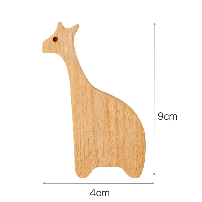 Porte-Manteau Mural Enfant Girafe