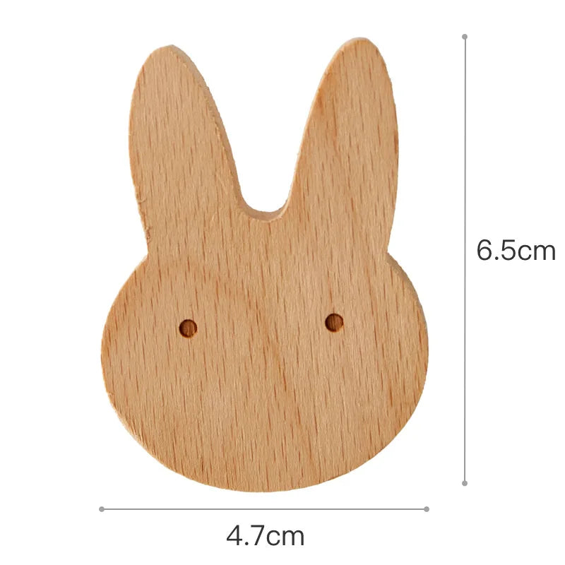 Porte-Manteau Mural Enfant Lapin