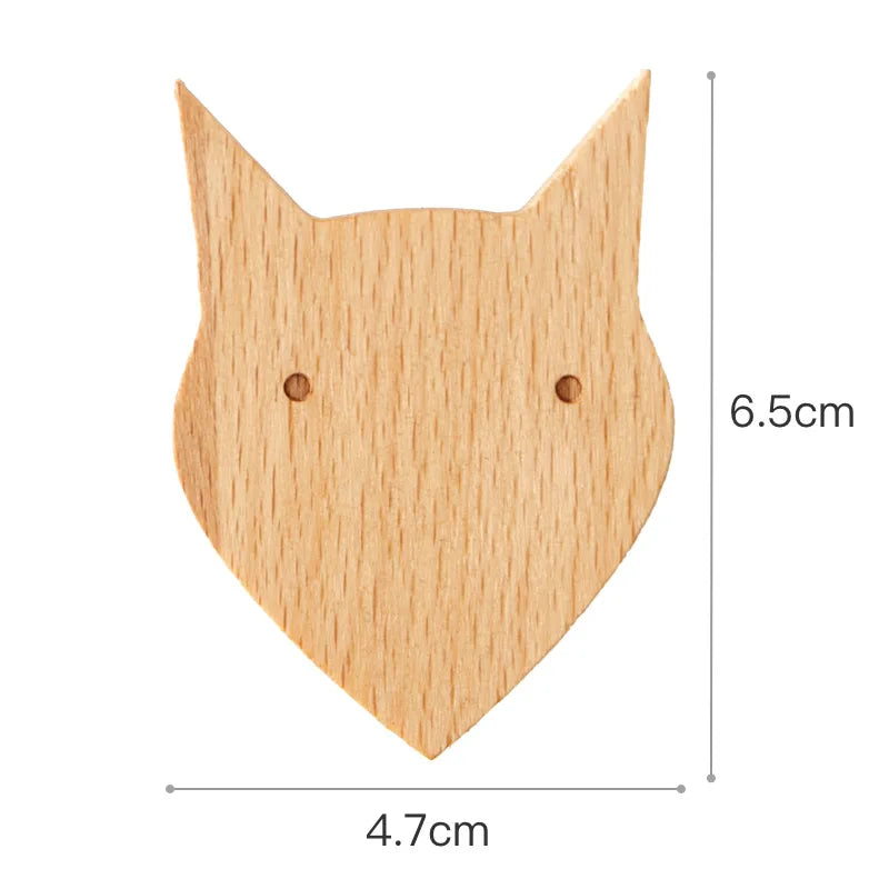 Porte-Manteau Mural Enfant Renard