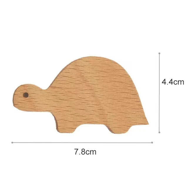 Porte-Manteau Mural Enfant Tortue