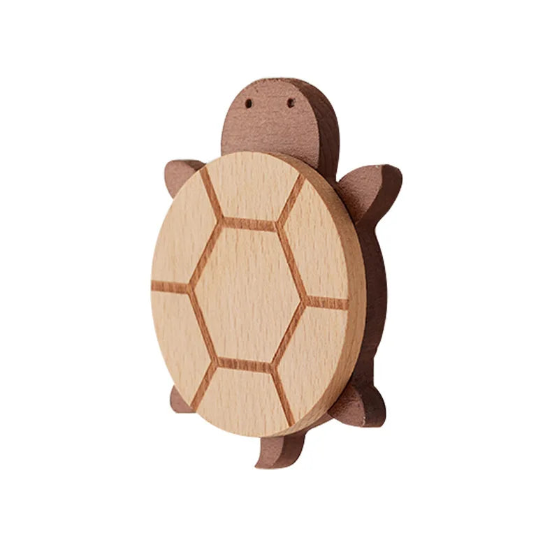 Porte-Manteau Mural Enfant Tortue Claire