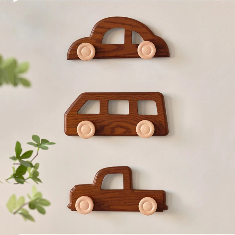 Porte-Manteau Mural Enfant Voitures