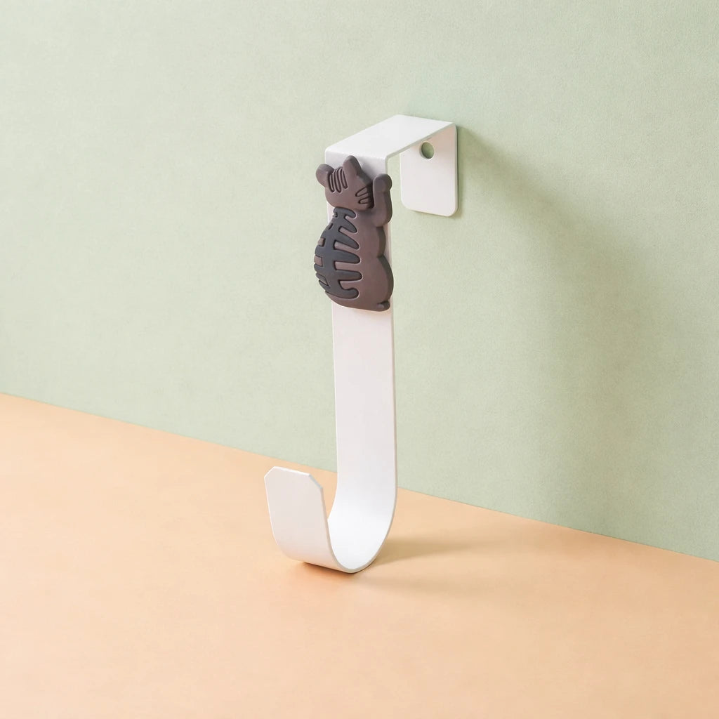Porte-Manteau Mural Enfant pour Porte Blanc