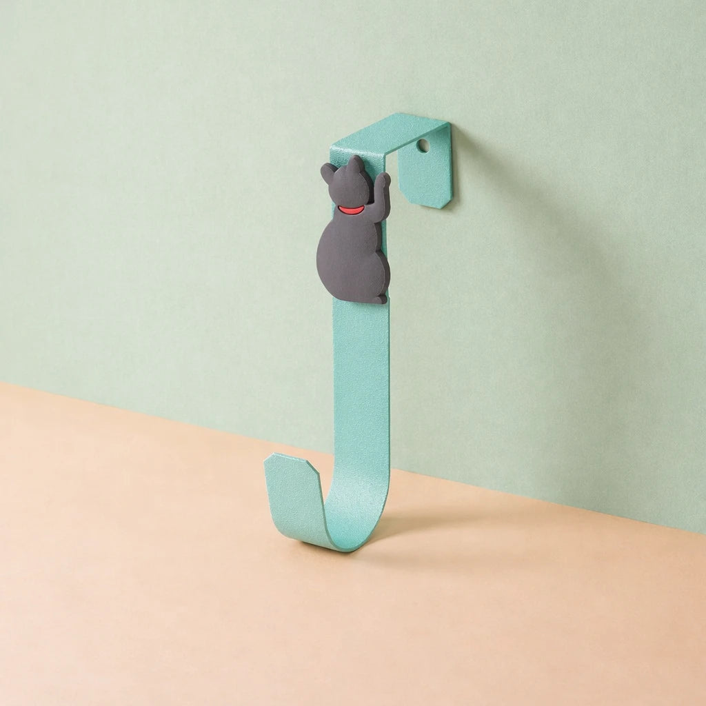Porte-Manteau Mural Enfant pour Porte Vert Menthe