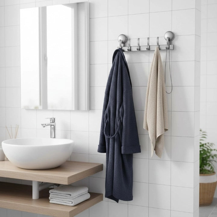 Porte-Manteau Mural Salle de Bain Ventouse