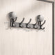 Porte-Manteau Mural Salle de Bain Ventouse 5 Crochets