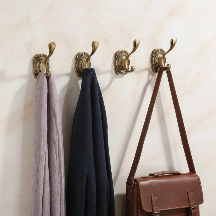 Porte-Manteau Mural Vintage Métal Classique