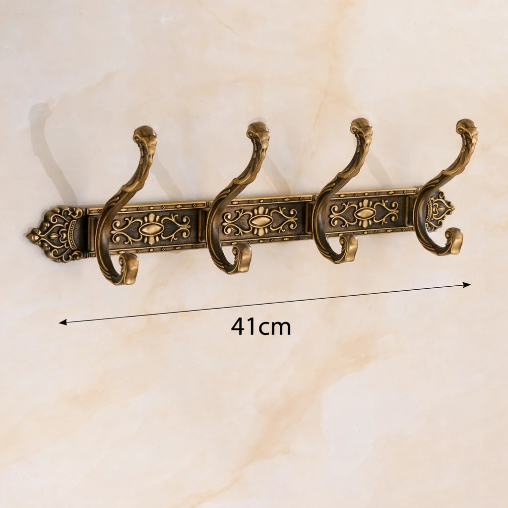 Porte-Manteau Mural Vintage Modele 2 4 Crochets