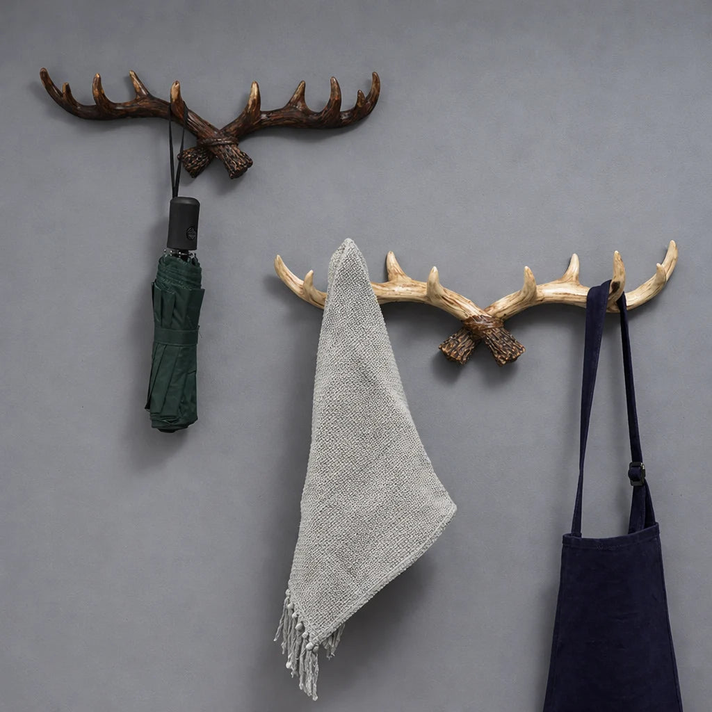 Porte-Manteau Mural Vintage Rustique