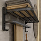 Porte-Manteau Mural avec Etagere Salle de Bain
