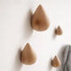 Porte-Manteau Mural en Bois Goutte