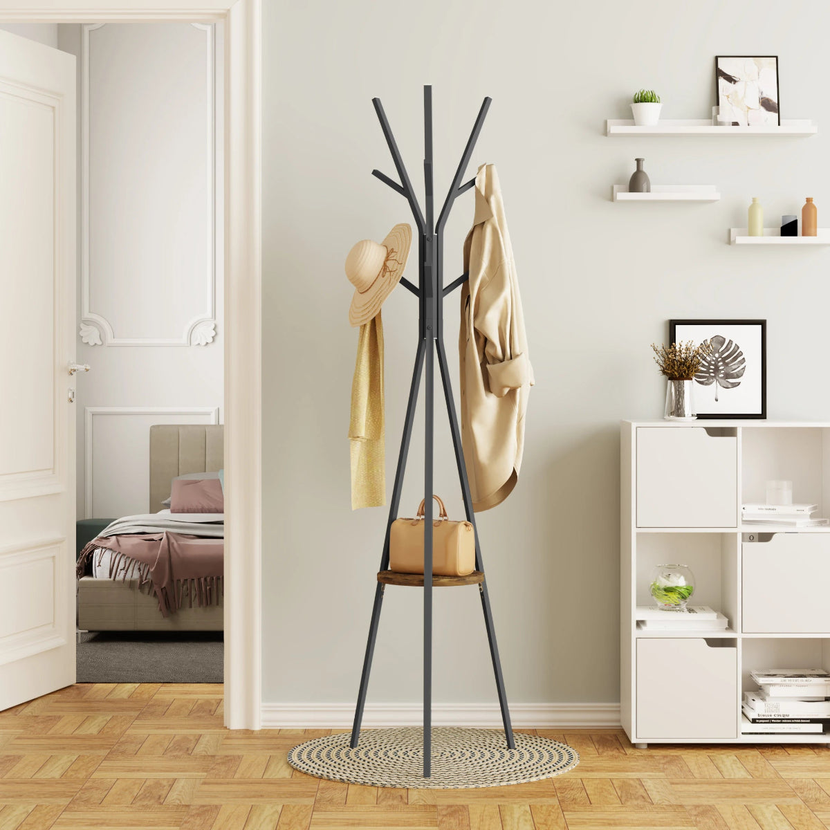 Porte-Manteau Perroquet Design Modèle Image