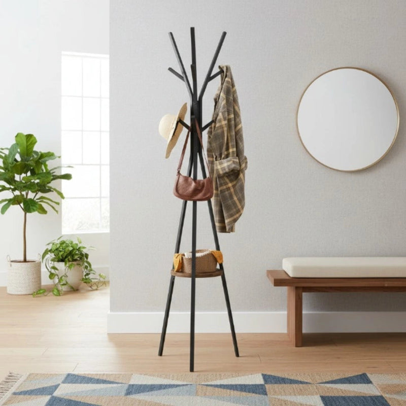 Porte-Manteau_Perroquet_Design_Noir