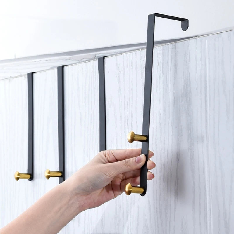 Porte-Manteau pour Porte Barre Unique Design