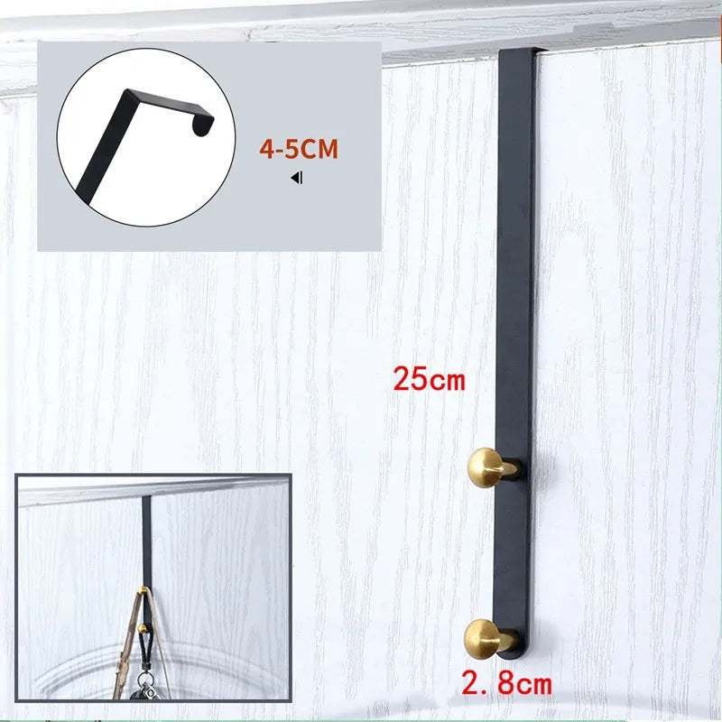 Porte-Manteau pour Porte Barre Unique Design 25cm