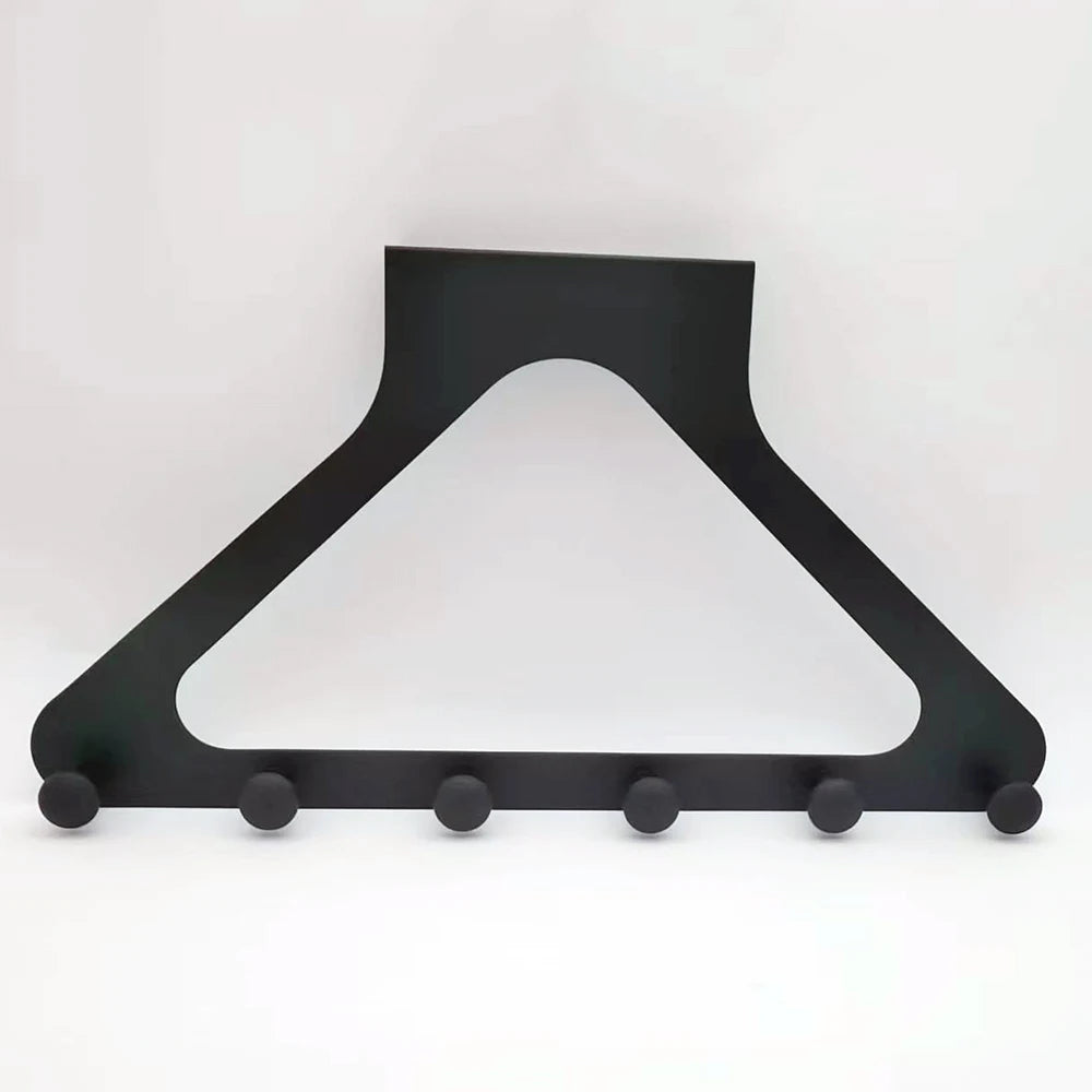 Porte-Manteau pour Porte Design Noir