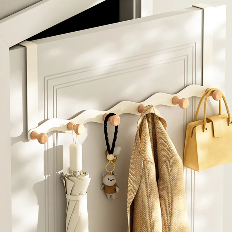 Porte-Manteau pour Porte en Bois