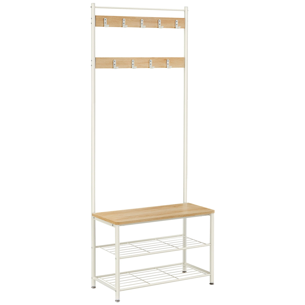 Porte-Manteau Meuble Chaussure 3 en 1